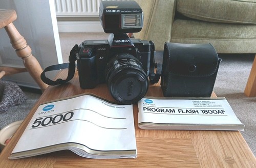 Minolta 5000 slr film - minolta,