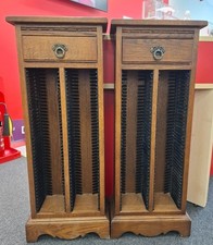 Pair of Old Charm CD Storage Unit CS CA7