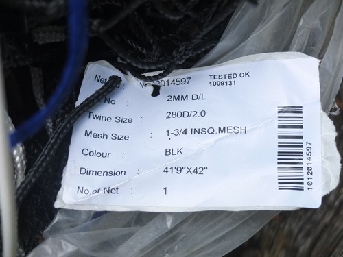 Full size tennis net - full, 41`