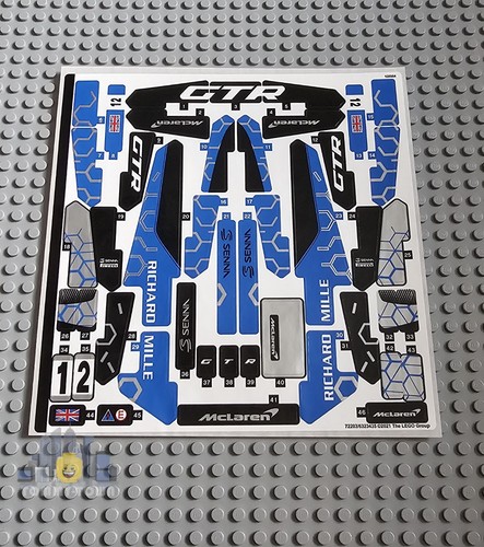 Lego technic sticker sheet - lego,