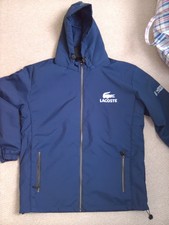 Men's Lacoste Jacket ?   Size Large Colors Navy Blue