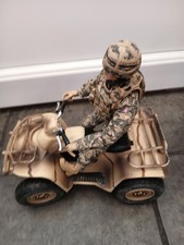 HM Armed Forces All Terrain Quad Bike & figure