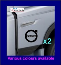 Volvo truck body decals x2