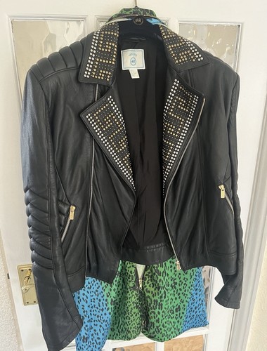 Versace leather studded - h&m,