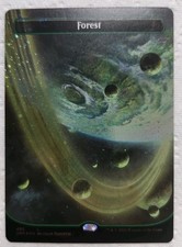 Forest, Galaxy Foil, Unfinity Land 495 NM MTG