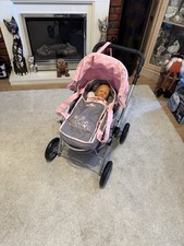 Dolls Baby Born Pram , Pushchair and Doll