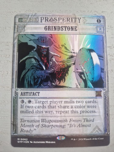 Mtg grindstone foil - mtg,