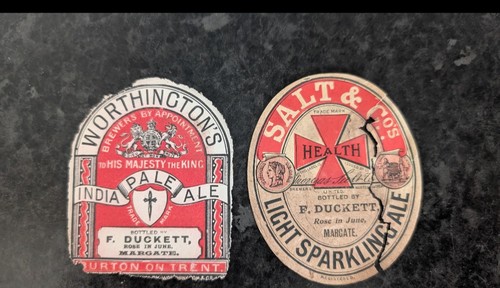 Rare c1900 duckett - f., margate