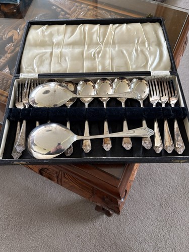 Spoon and fork set 1800s - spoon,