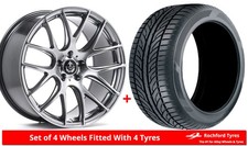 Alloy Wheels & Tyres 19" Axe CS Lite For Vauxhall Vectra VXR 06-08