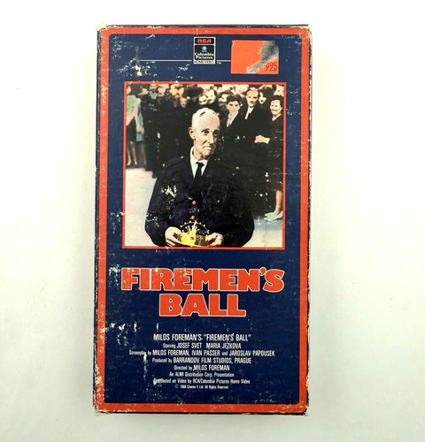Firemen ball vhs rca - ball,
