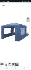SANHENG Gazebo, 3x6m Gazebo with sides, Waterproof Party Tent Marquee Awning...