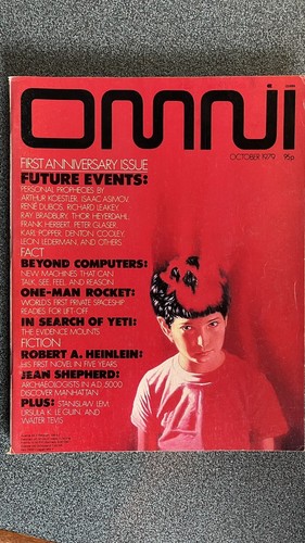 Omni magazine volume - magazine, no.1