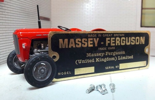 Massey ferguson tractor brass - massey,