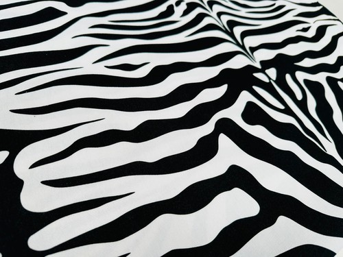 Zebra spine print fabric - zebra,