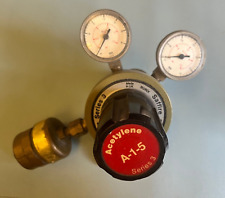 MUREX SAFFIRE SERIES 3 Acetylene A-1-5 regulator with arrestor - USED