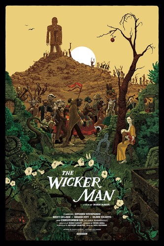 The wicker man movie poster - wicker,