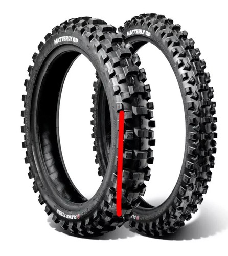 Motocross tyre set plews - tyre,