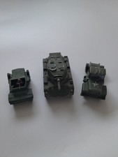 Vintage Diecast Army Vehicles x 3