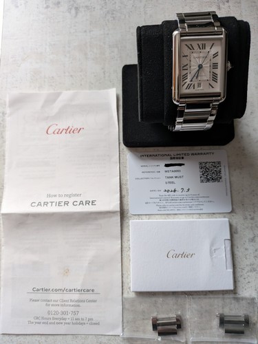 Cartier tank must 2026 - cartier,