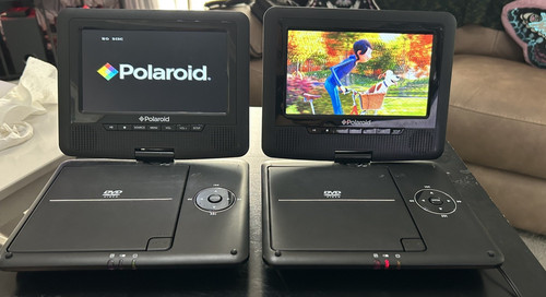 Polaroid portable dvd player - portable,