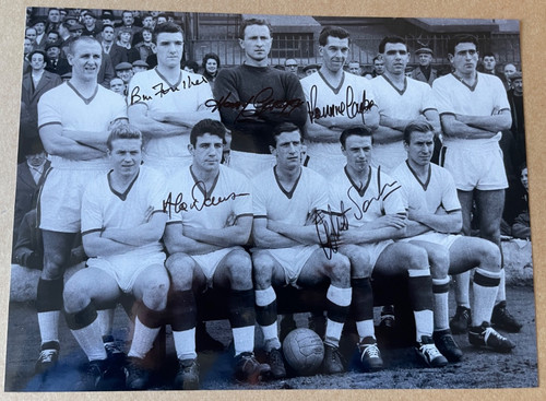 Manchester united signed photo - united,
