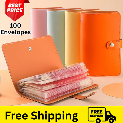 100 envelope challenge binder - 100,