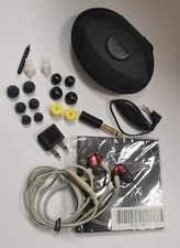 New Genuine Shure SE535 In-Ear Sound Isolating Earphones Headphones Red