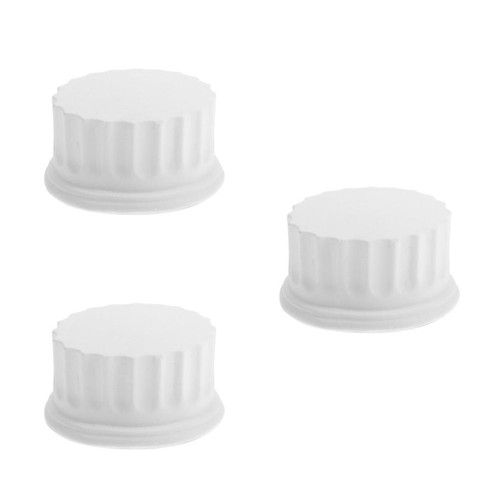 3pcs white gypsum roman - white,