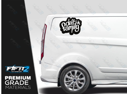 Deft large van - deft, graphics