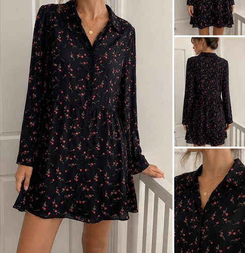 Miss selfridge black - black, floral