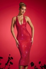 Oh Polly Embellished Plunge