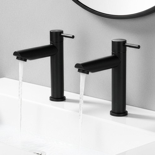 Round cloakroom taps - round,