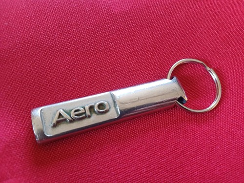 Saab aero keychain - aero, keyring