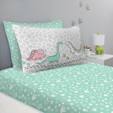 Kids Dinosaur Duvet Cover Set
