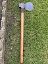 VINTAGE ENGLISH FELLING AXE BY