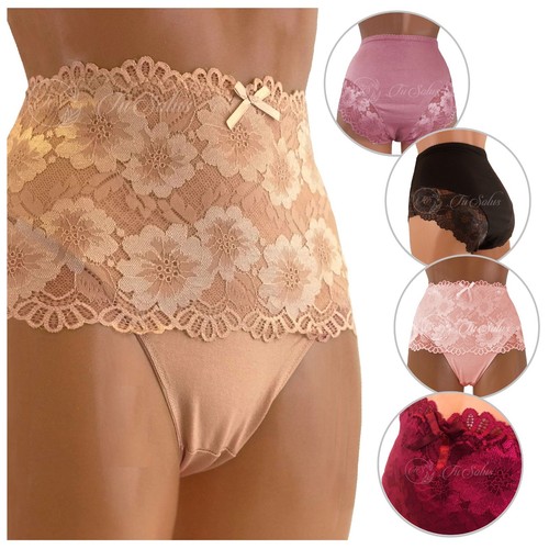 Pack high waisted briefs - pack,