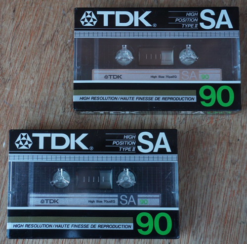 Tdk sa90 chrome type ii - tdk,