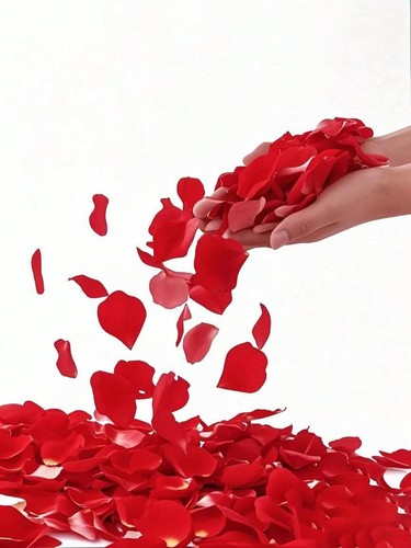 1000pcs red rose petals for - rose,