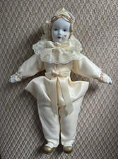 Vintage 70s Ceramic Harlequin