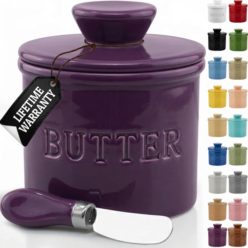 Prioritychef butter crock with - prioritychef,