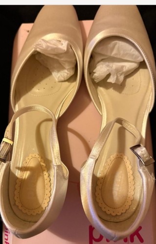 Pink size women satin - 43,