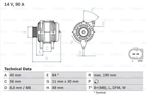 Alternator for california - alternator,