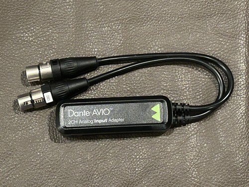 Dante avio channel analog - avio,