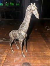 BRONZE GIRAFFE SCULPTURE