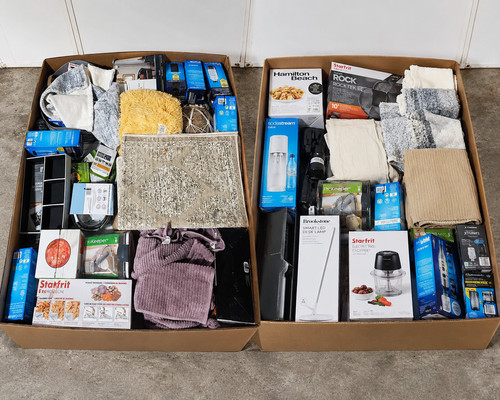 Mystery box packed - box, with