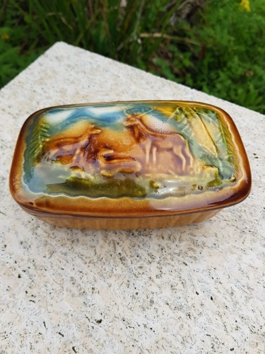 French butter dish terrine - french, dish,