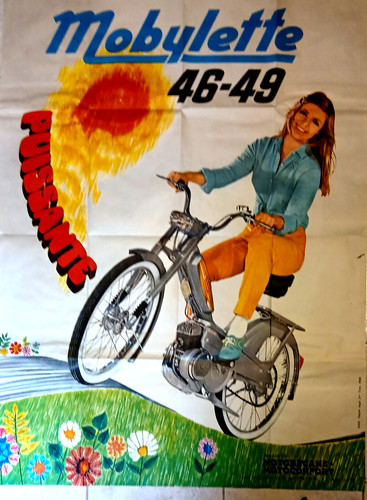 Large posters moped 49 - -,