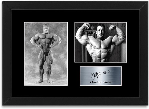 Dorian yates signed photo - dorian,