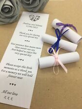 50 x Personalised Wedding